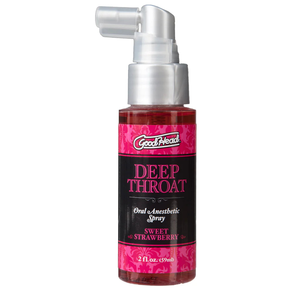 GoodHead Deep Throat Oral Anesthetic Spray Strawberry 59ml