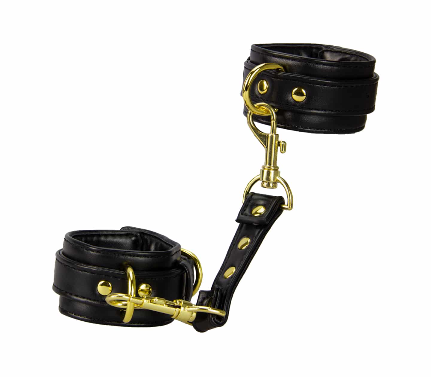 Black-Gold Handcuffs
