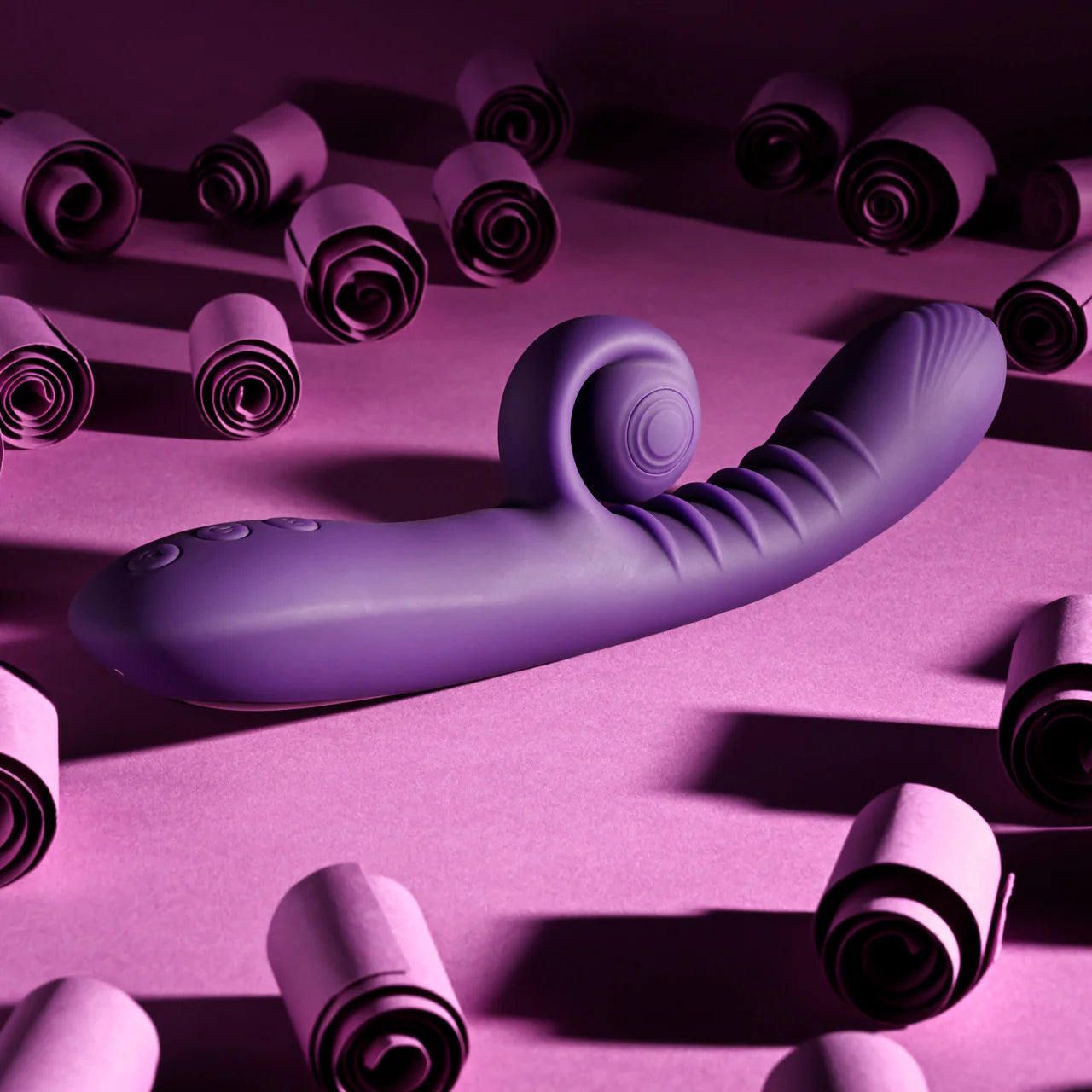 Curlicue Rabbit Vibrator