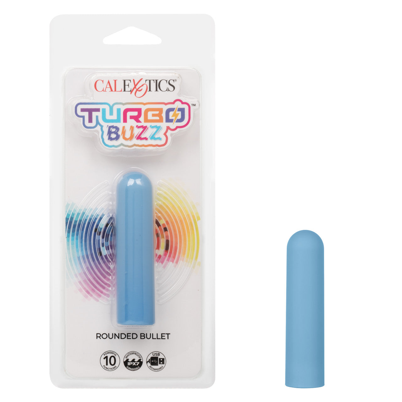 Rounded Bullet Blue