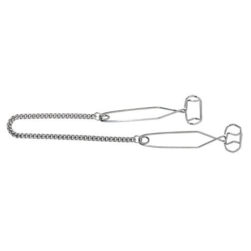 Tong Style Clamps Jewel Chain