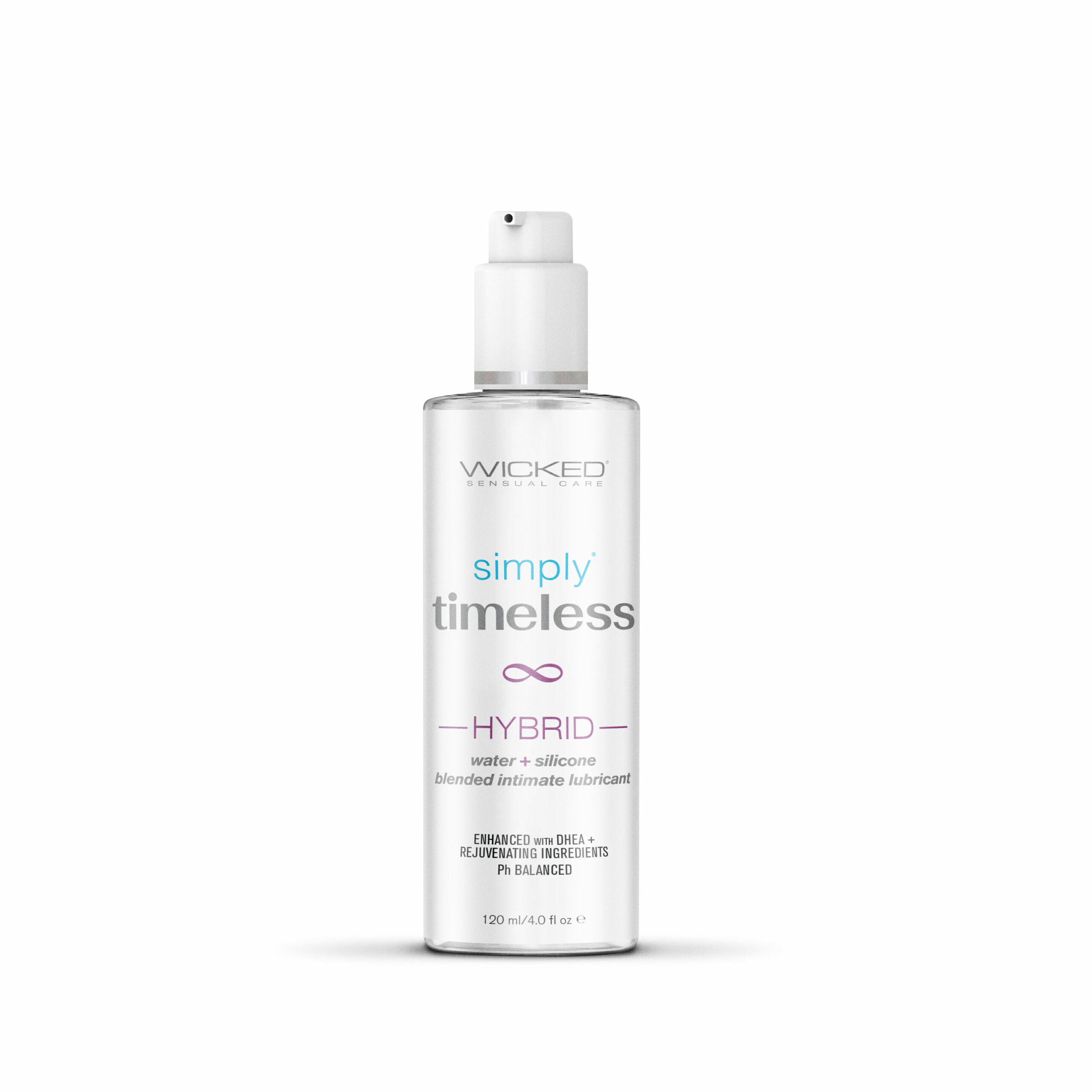 Simply Timeless Hybrid Water + Silicone Blended Intimate Lubricant 120ml