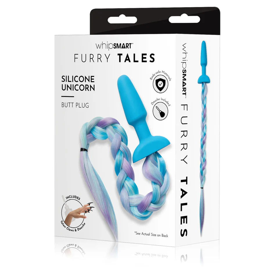 Furry Tales 14” Silicone Unicorn Butt Plug