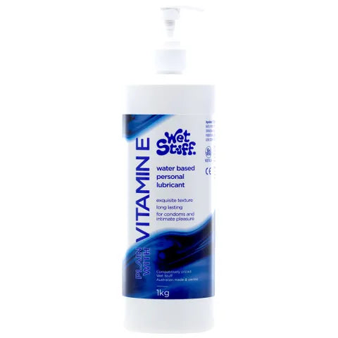 Plain with Vitamin E Water Based Personal Lubricant 1kg
