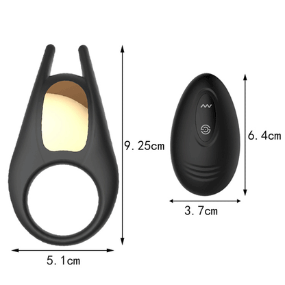 Lucas II Remote Control Vibrating Cock Ring