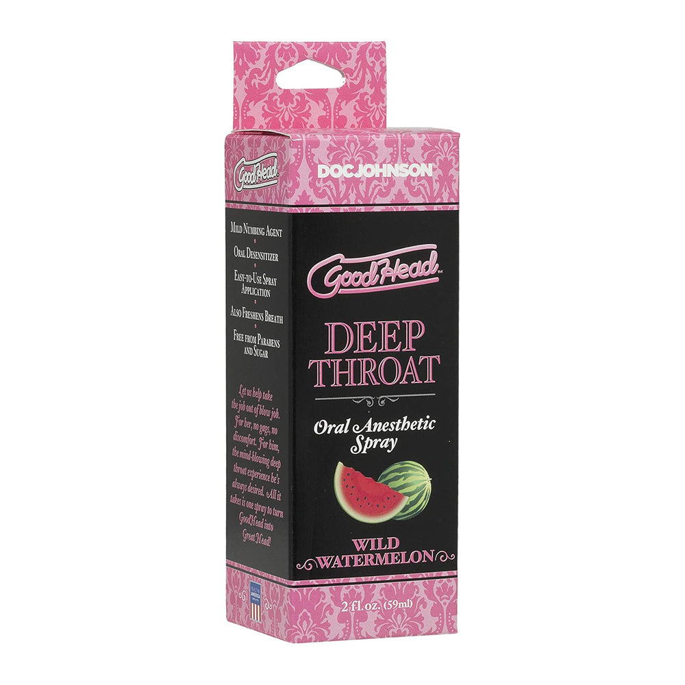 GoodHead Deep Throat Oral Anesthetic Spray Watermelon 59ml