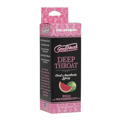 GoodHead Deep Throat Oral Anesthetic Spray Watermelon 59ml