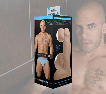 Austin Wilde Life Sized Silicone Dildo