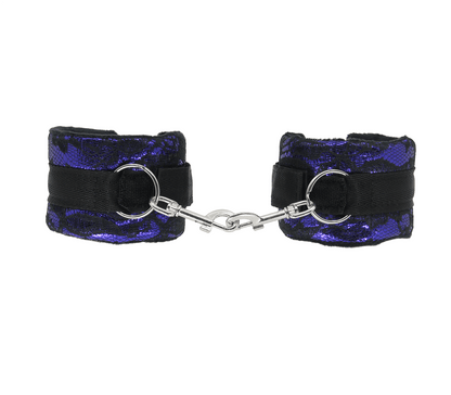 Soft Fleece Cuffs - Purple