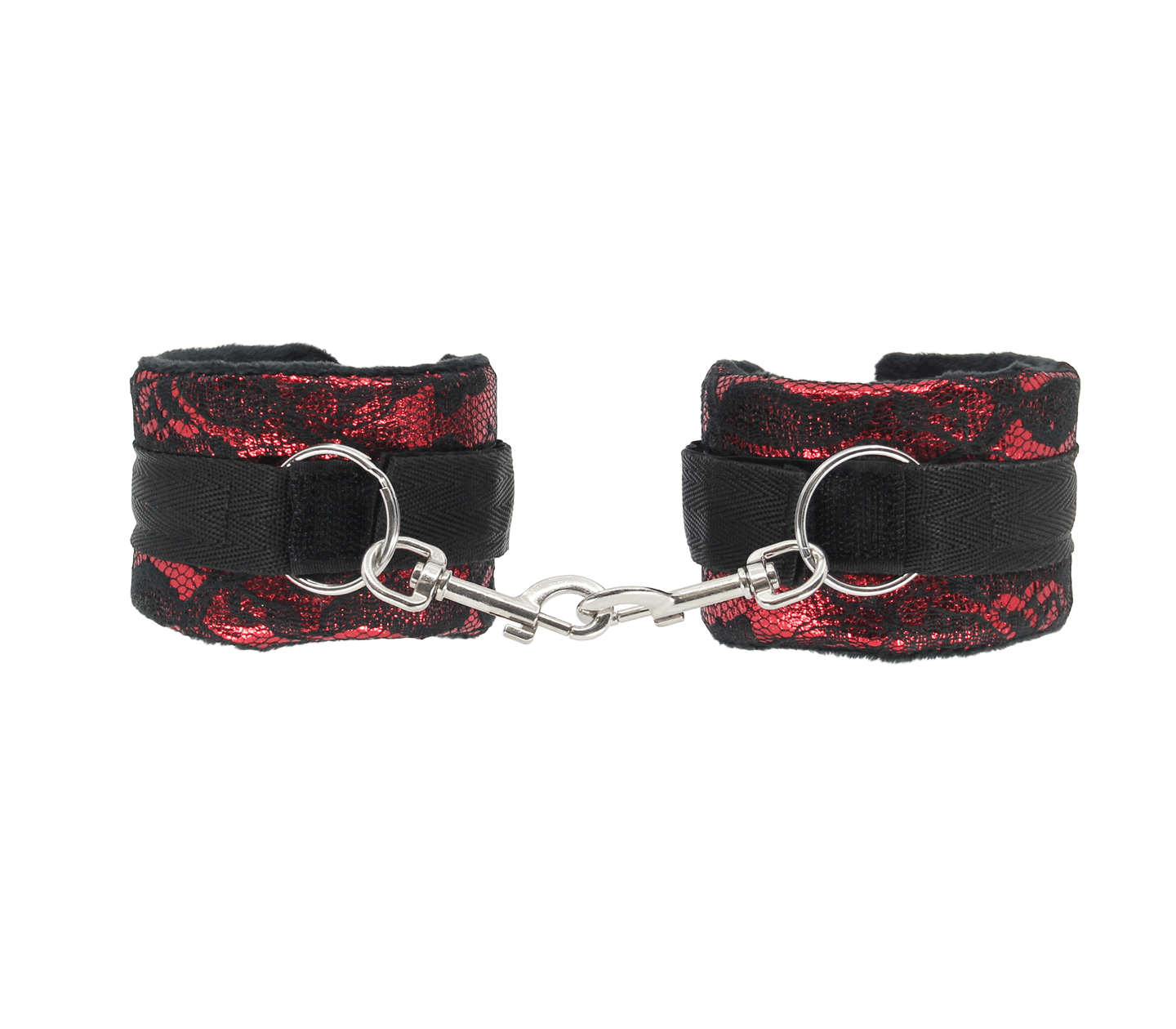 Soft Fleece Cuffs - Red