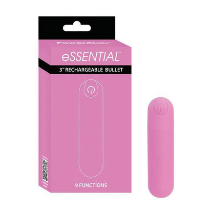 Essential 3" Rechargeable Bullet - Pink