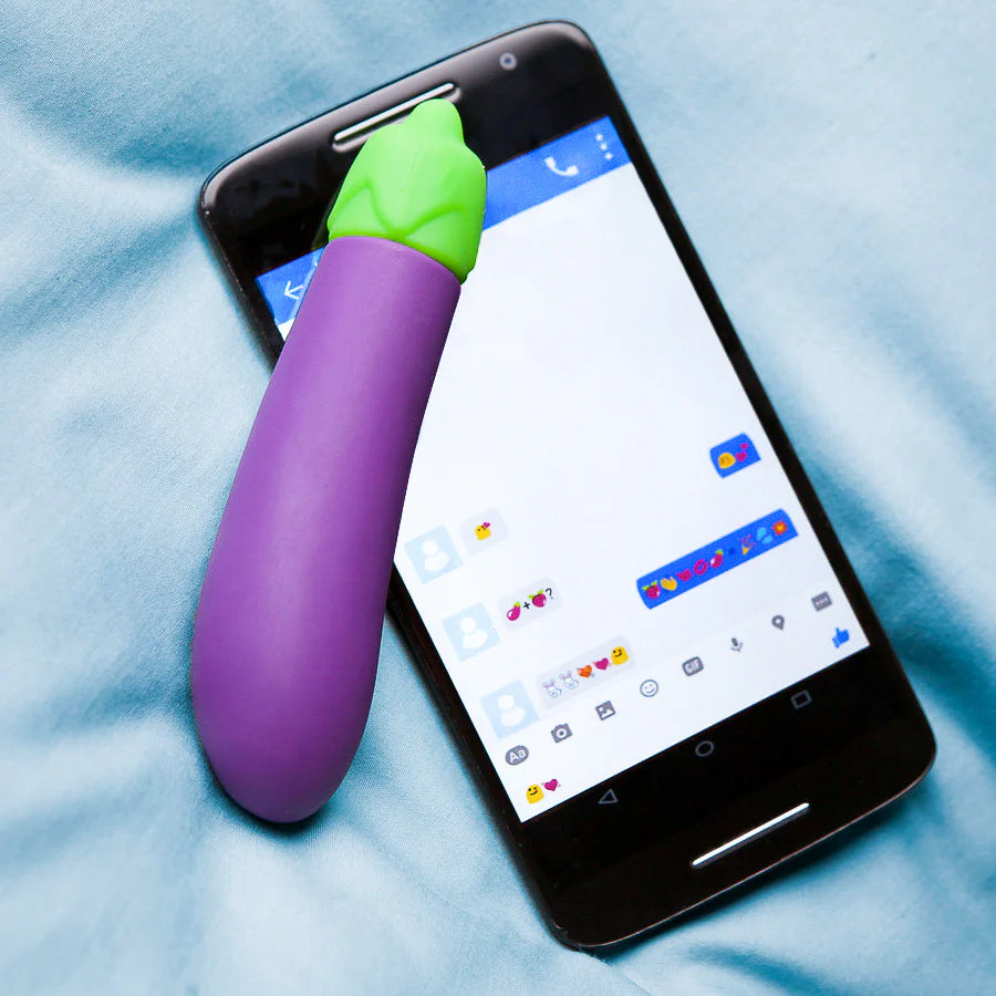 The Official Eggplant Emoji Vibrator Small