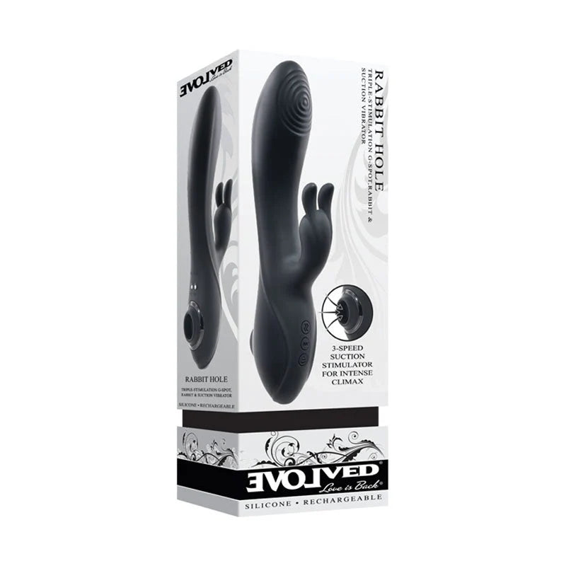 Rabbit Hole Triple-Stimulation G-Spot, Rabbit & Suction Vibrator