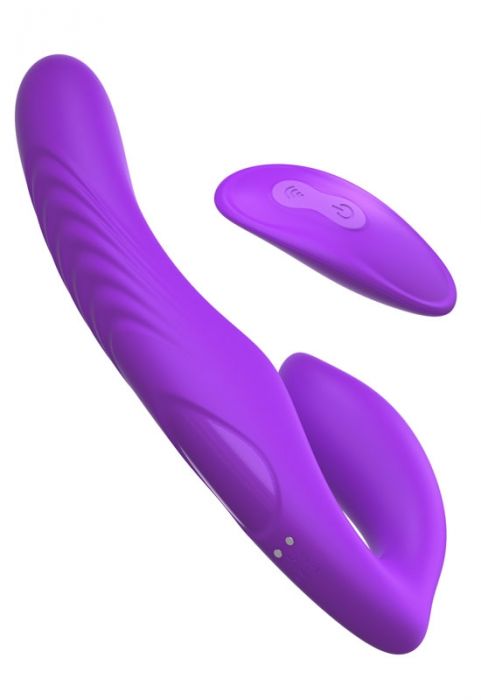 Her Ultimate Strapless Strap-On - Purple