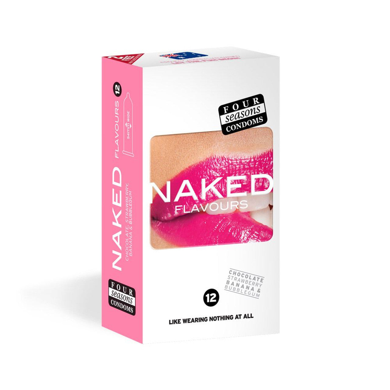 Naked Flavours Condoms 54mm 12pack