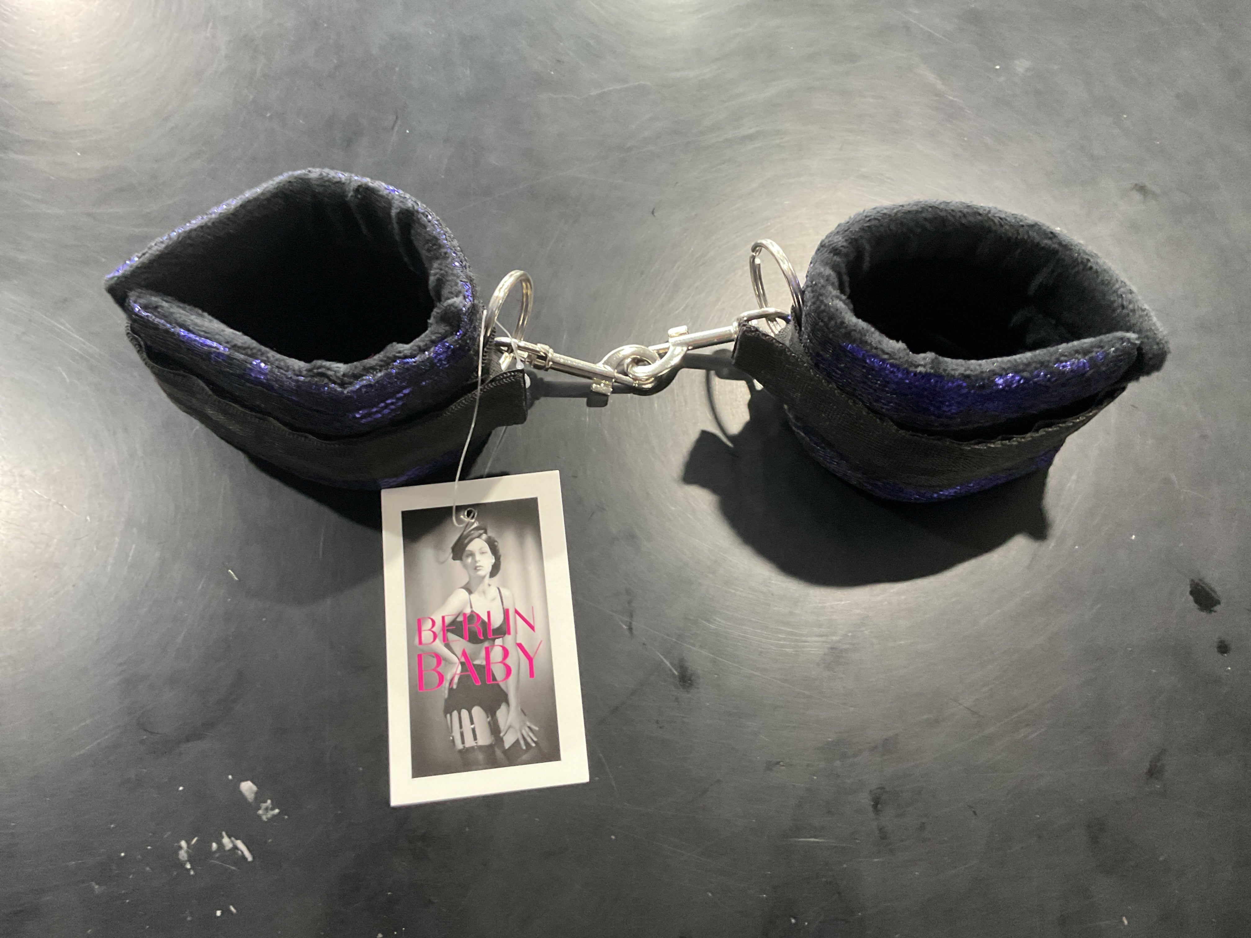 Soft Fleece Cuffs - Purple