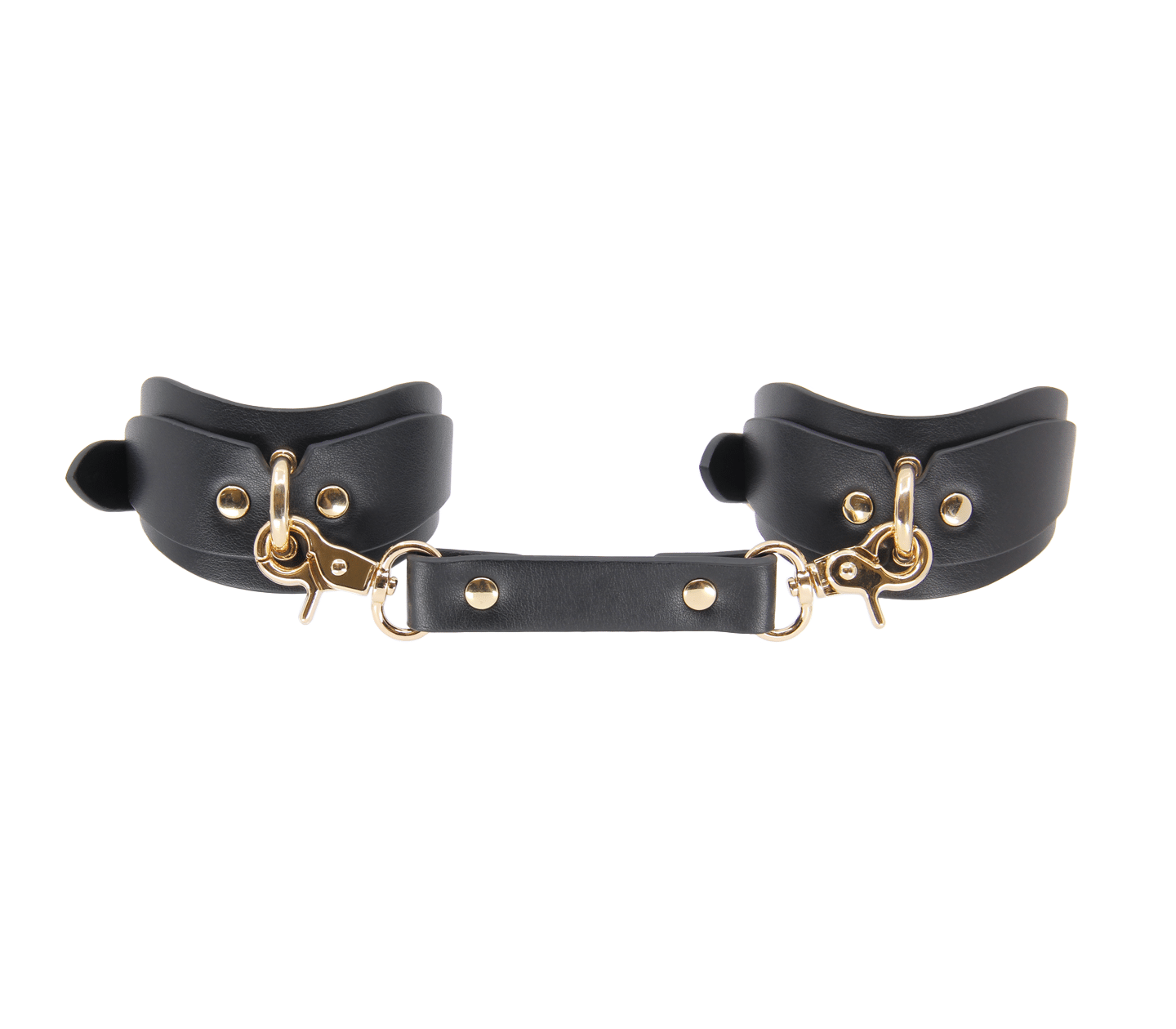 Shaped Wrist Cuffs - Gold