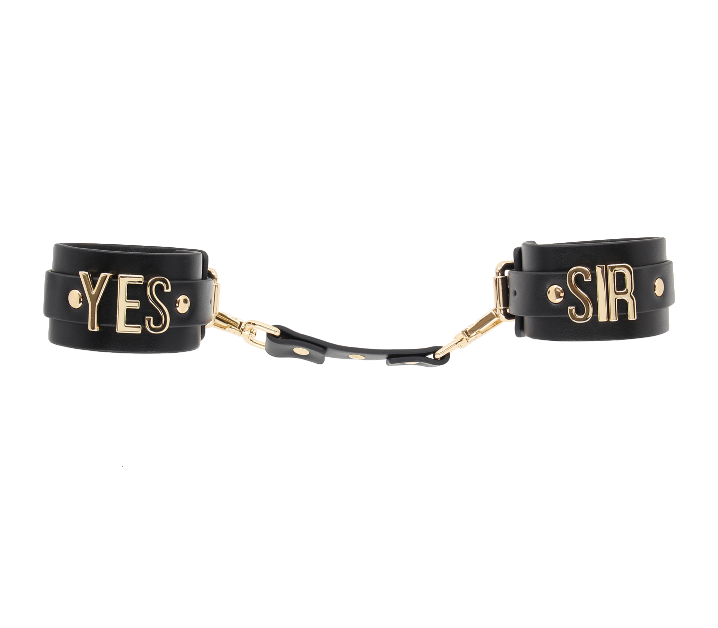 "Yes Sir" Cuffs - Gold