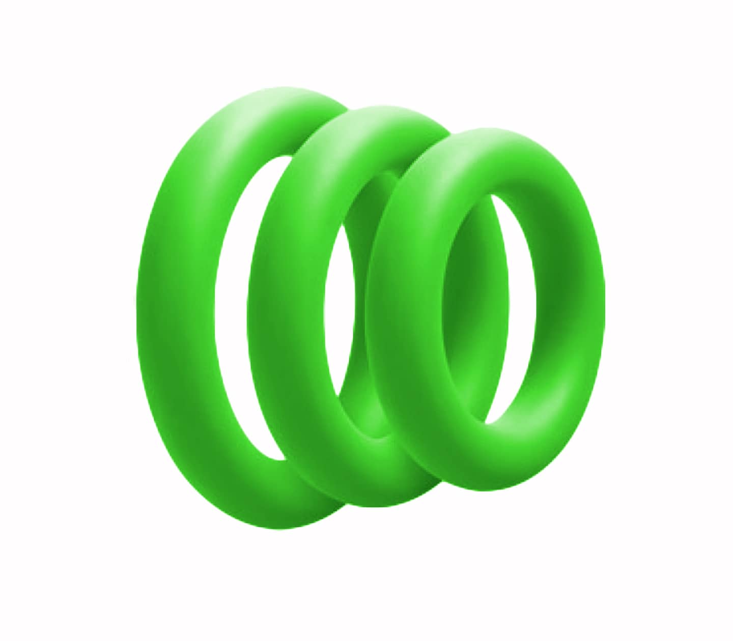 3pck Green Cockrings