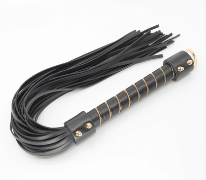 Gold Chain Handle Flogger