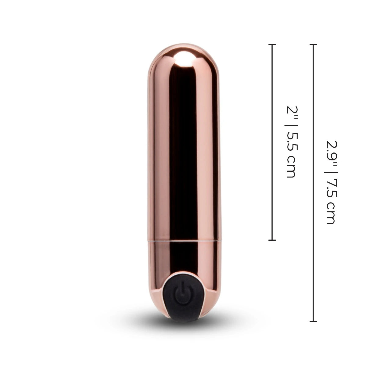 Mini Rechargeable Bullet - Rose Gold