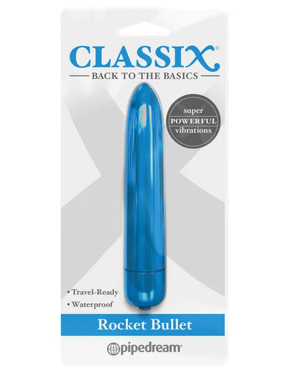 Rocket Bullet in Metallic Blue