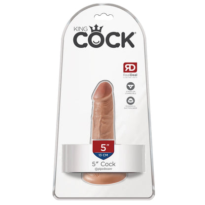 King Cock 5" Flesh