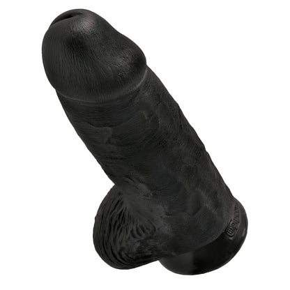 King Cock 9" Chubby Black