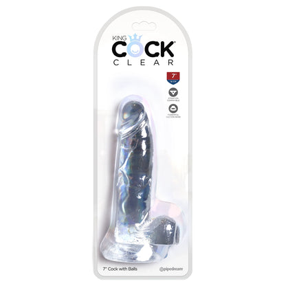 King Cock 7" Clear