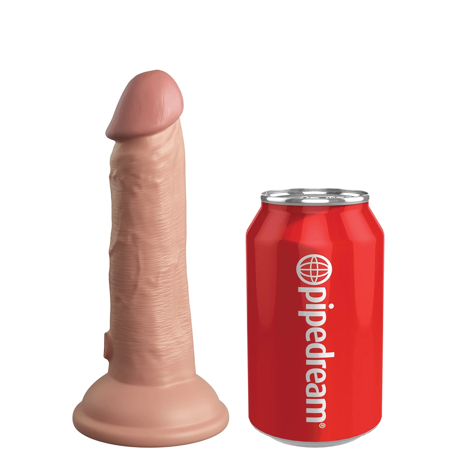 King Cock 6" Dual Dense Silicone Cock