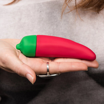 The Official Chili Pepper Emoji Vibrator Small