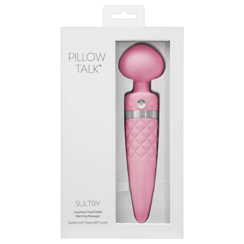 Sultry Luxurious Dual-Ended Warming Massager - Pink