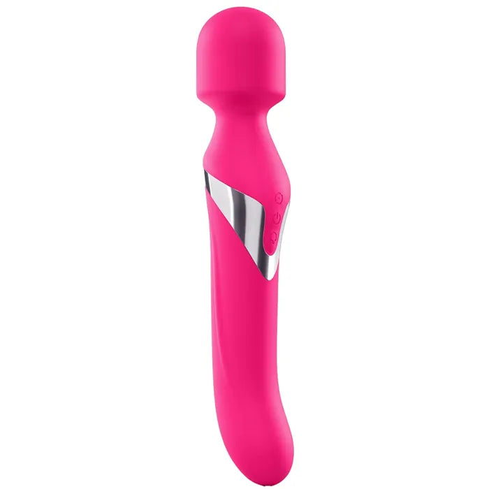 Dual Orgasms Vibrator & Clitoral Stimulator - Magenta