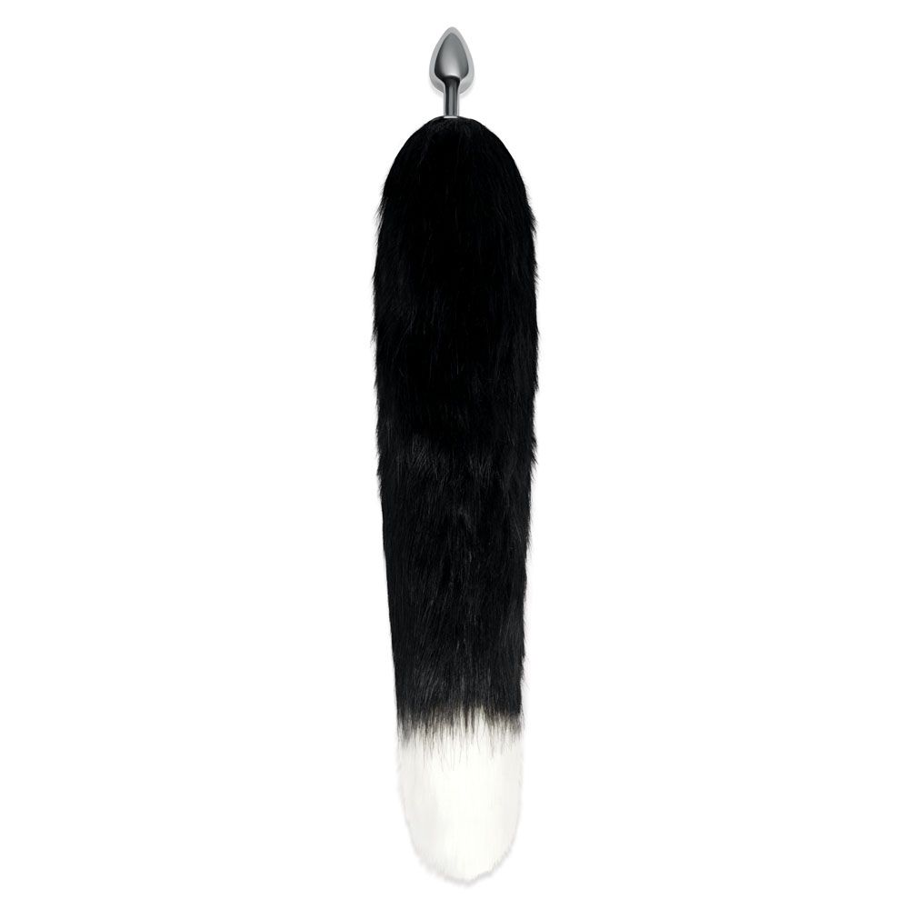 Furry Tales 14” Foxtail Black