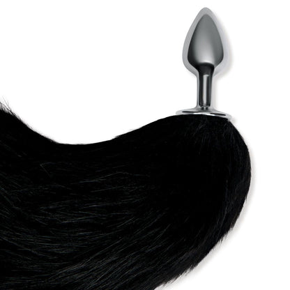 Furry Tales 14” Foxtail Black